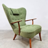 Midcentury interior design Prague Chair easy chair lounge fauteuil Madsen & Schubell