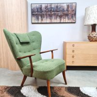 Vintage design Prague Chair easy chair Madsen & Schubell 1960s