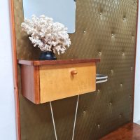 Vintage retro German wall wardrobe wandkapstok kapstok Verralux 1960-1950