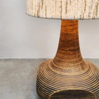 Midcentury interior design ceramic floorlamp keramieke vloerlamp 1960s