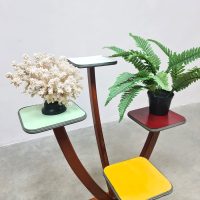 Vintage plant stand display flower table 1950s