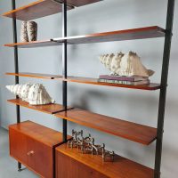 Vintage bookcase room divider Frank Bolliger