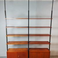 Vintage bookcase room divider Frank Bolliger