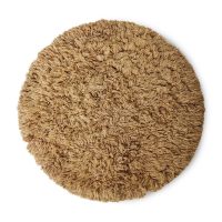 Fluffy round rug fluffy rond vloerkleed