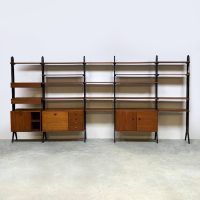 Vintage Scandinavian design modular wall unit modulair wandsysteem