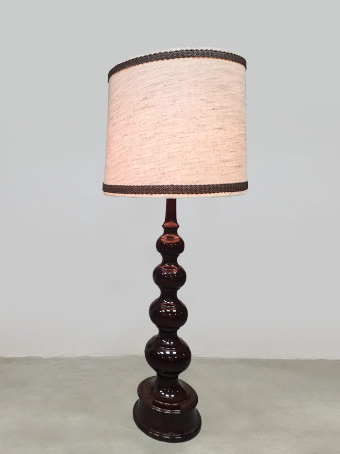 Vintage ceramic bubble floor lamp keramieke vloerlamp Kaiser Leuchten Idell