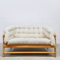 Vintage rattan bamboo lounge sofa ‘Boho-style’