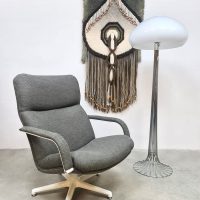 Vintage chrome wire floor lamp Kinkeldey