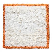 HKliving fluffy square rug fluffy vloerkleed vierkant