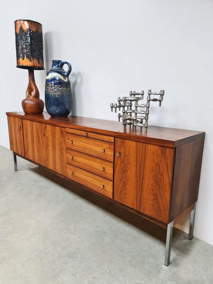 Vintage XL palissander sideboard credenza