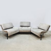 Vintage Italian design Veranda sofa chair Vico Magistretti Cassina