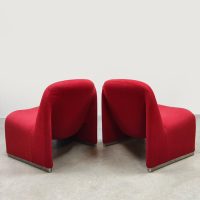 Vintage design lounge set Alky chairs Giancarlo Piretti Artifort