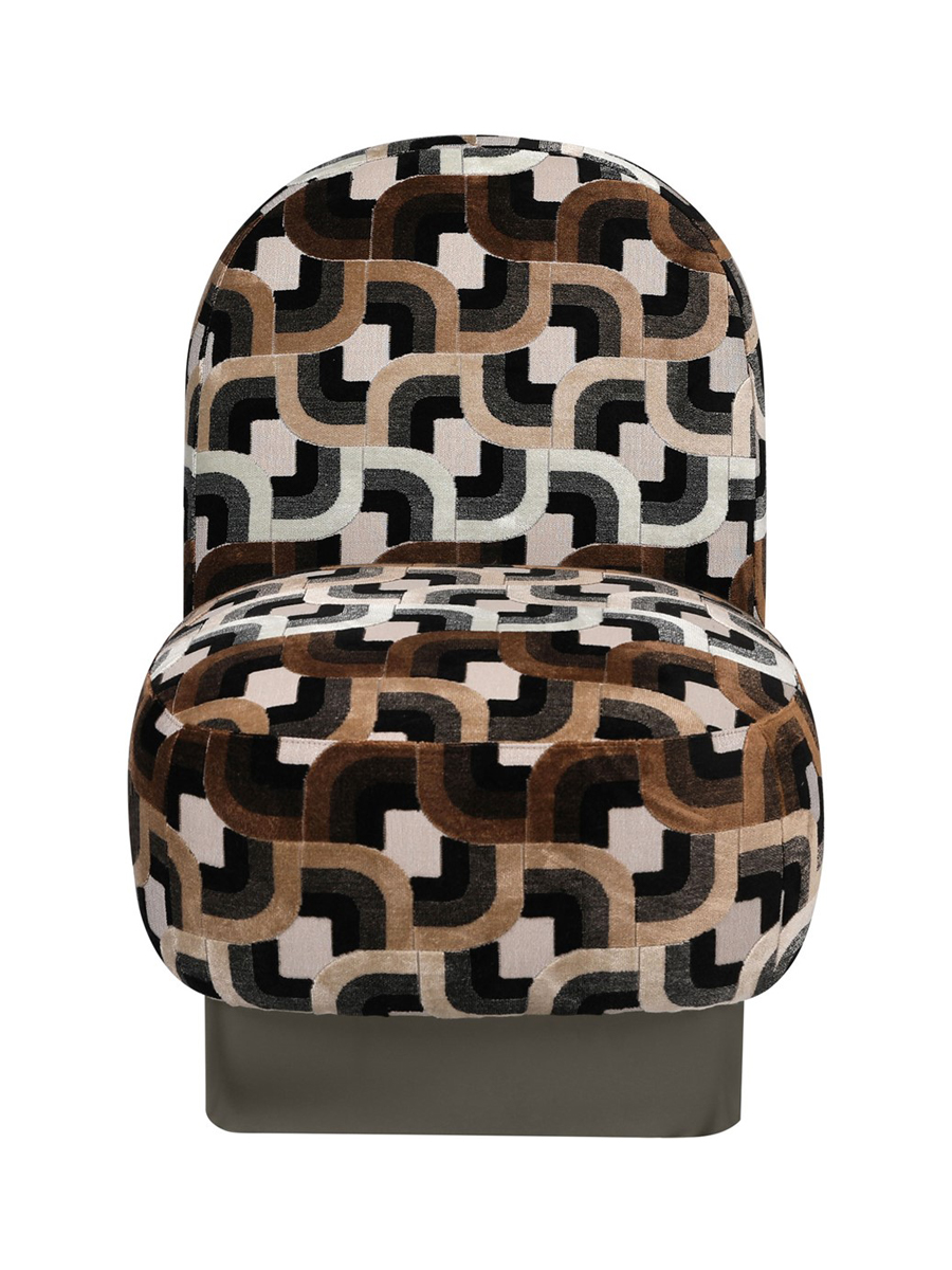 New design lounge fauteuil '70's vibes'