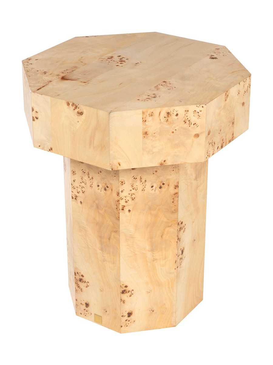 New design wooden side table houten bijzettafel