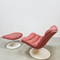 Midcentury interior Dutch design swivel chair draaifauteuil Geoffrey Harcourt Artifort F978