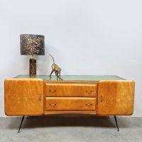 Vintage Italian sideboard cabinet dressoir wandkast 'Glossy'