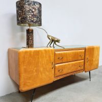 Vintage Italian credenza sideboard cabinet dressoir wandkast 1960