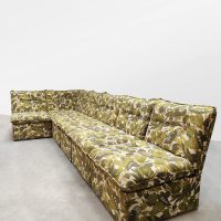 Vintage modular sofa modulaire elementen bank ''Botanic''