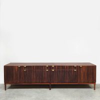 Vintage wooden sideboard credenza dressoir AA Patijn Fristho 1960s