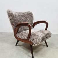 Vintage interior design wingback chairs lounge fauteuils