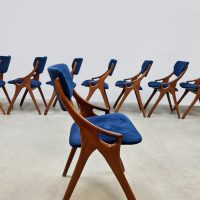 Vintage Danish design dining chairs eetkamerstoelen Hovmand Olsen