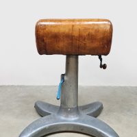 Vintage unique Dutch pommel horse De Schelde