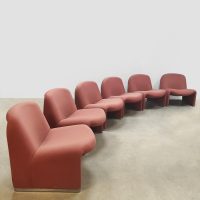 Vintage design lounge set Alky chairs Giancarlo Piretti Artifort