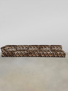 Midcentury interior design modular sofa elementen bank ‘Geometric Deluxe'