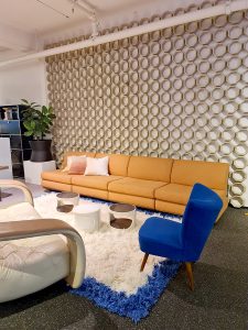 Vintage modular wall art ''Octagon''