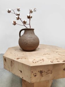 New design wooden coffee table salontafel 'Octagon'