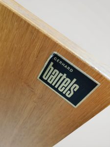 MIdcentury interior design brutalist sideboard credenza dressoir 'Cubism' Gerhard Bartels