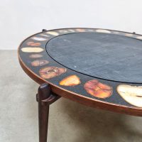 Vintage design coffee table salontafel agate Heinz Lillenthal