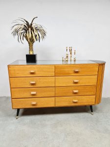 A-symmetric vintage display cabinet shop counter vitrinekast toonbank 1960