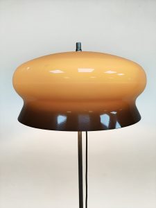 Dutch design floor lamp mushroom vintage vloerlamp Willem Hagoort 1960s