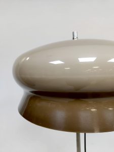 Midcentury interior design floor lamp mushroom vintage vloerlamp Willem Hagoort 1960s