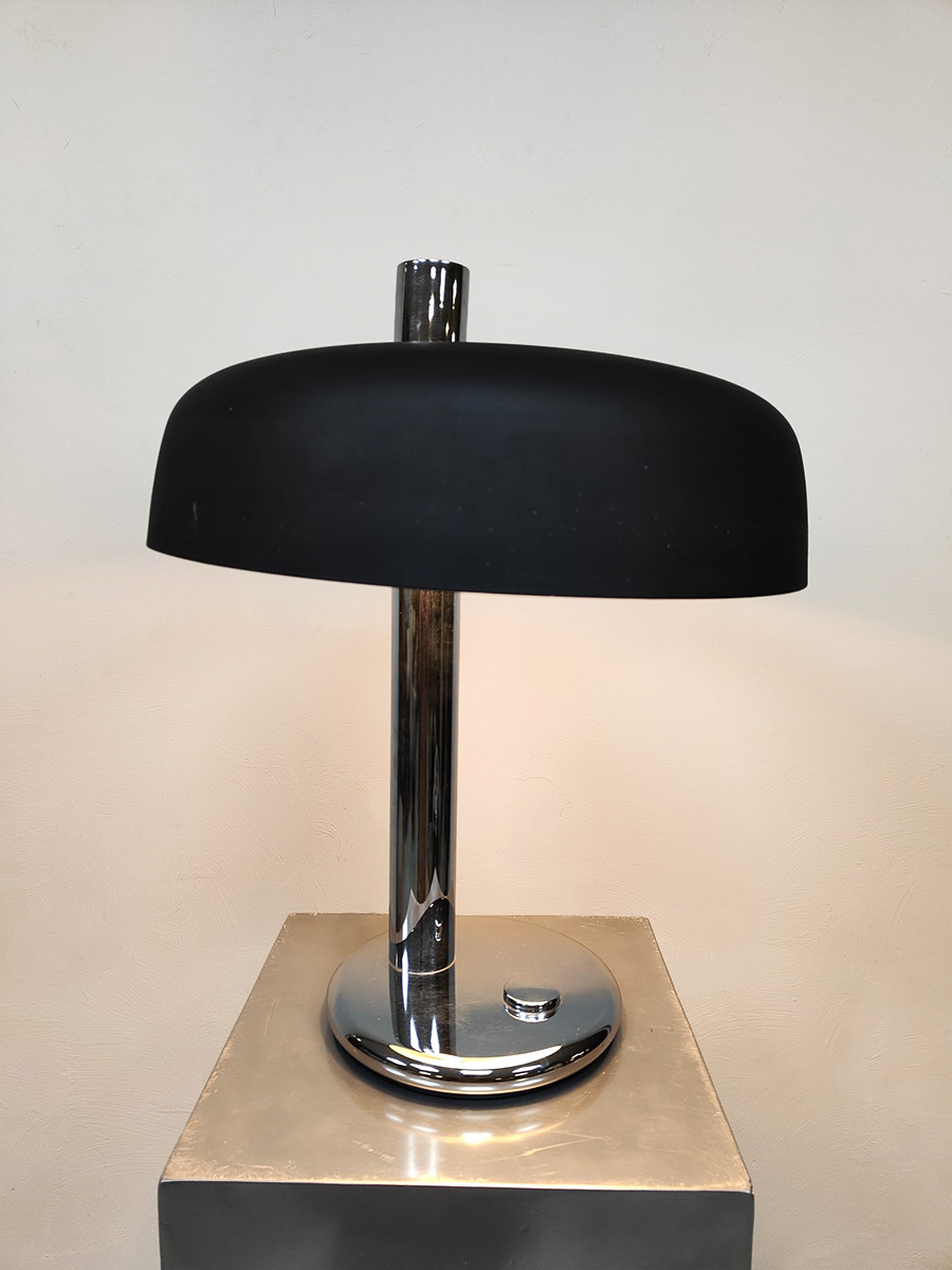 Vintage design table lamp desk lamp tafellamp bureaulamp Heinz F.W. Stahl Hillebrand 1970s