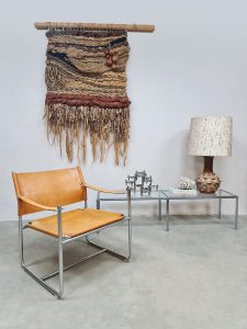 Vintage leather Amiral lounge chair Karin Mobring Ikea 1970s