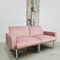 Vintage modular sofa lounge chair 'Nude tone'