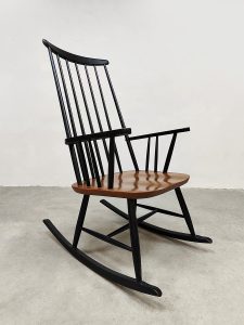 Scandinavian design spindle rocking chair midcentury Ilmari Tapiovaara