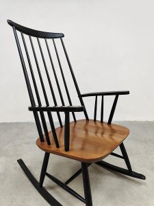 Scandinavian design spindle rocking chair midcentury Ilmari Tapiovaara