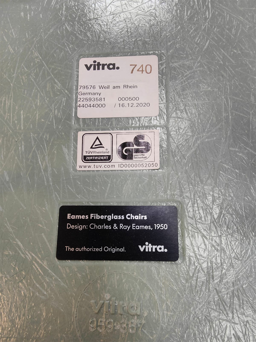 New design DAR dining chairs fiberglass shell chairs eetkamerstoelen Charles & Ray Eames Vitra