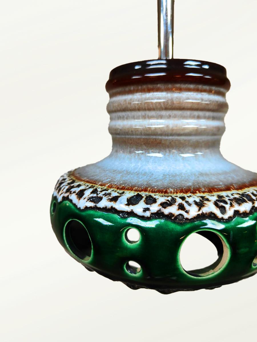 Vintage Dutch design fat lava pendant lamp hanglamp Herda 1970 Vintage Dutch design fat lava pendant lamp hanglamp Herda 1970