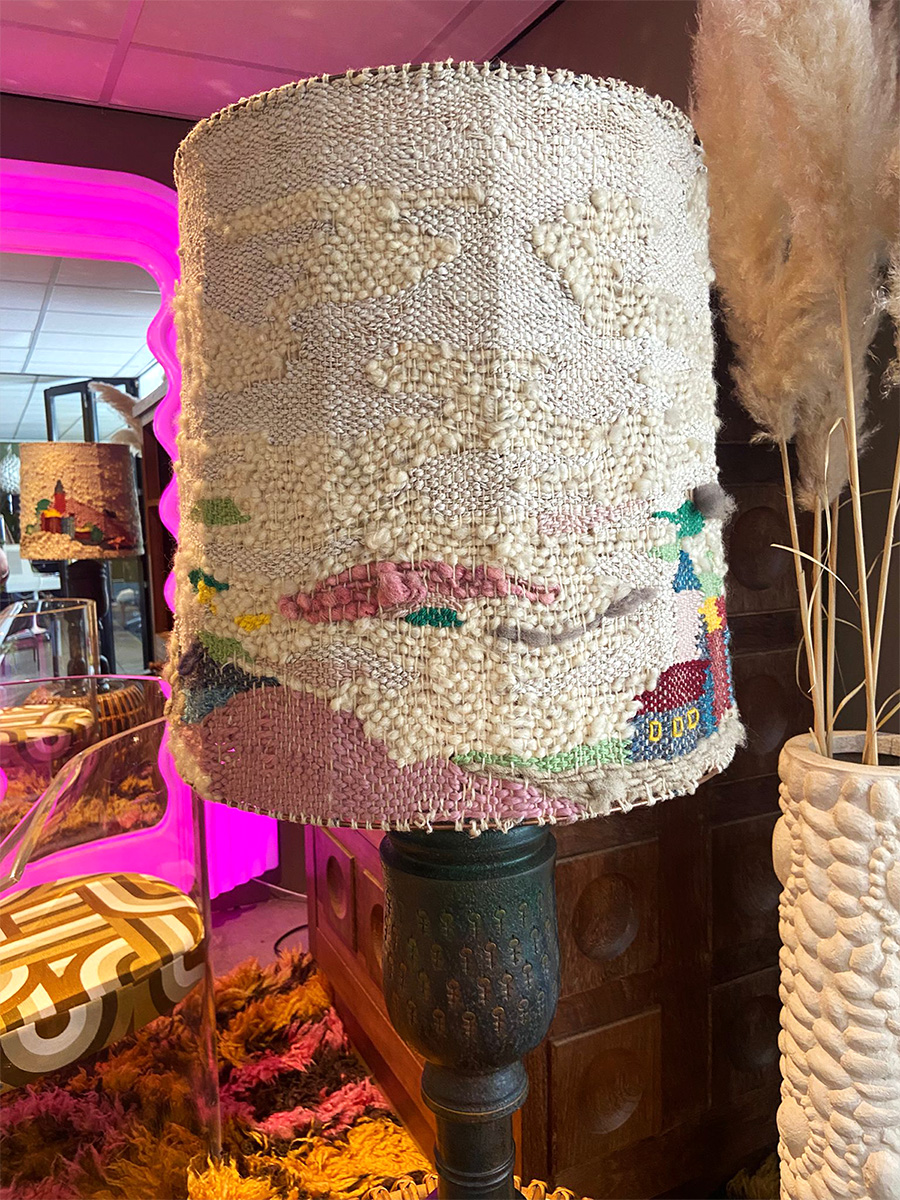 Italian vintage ceramic table lamp Bitossi XL keramieken tafellamp Aldo Londi Italian vintage ceramic table lamp Bitossi XL keramieken tafellamp Aldo Londi