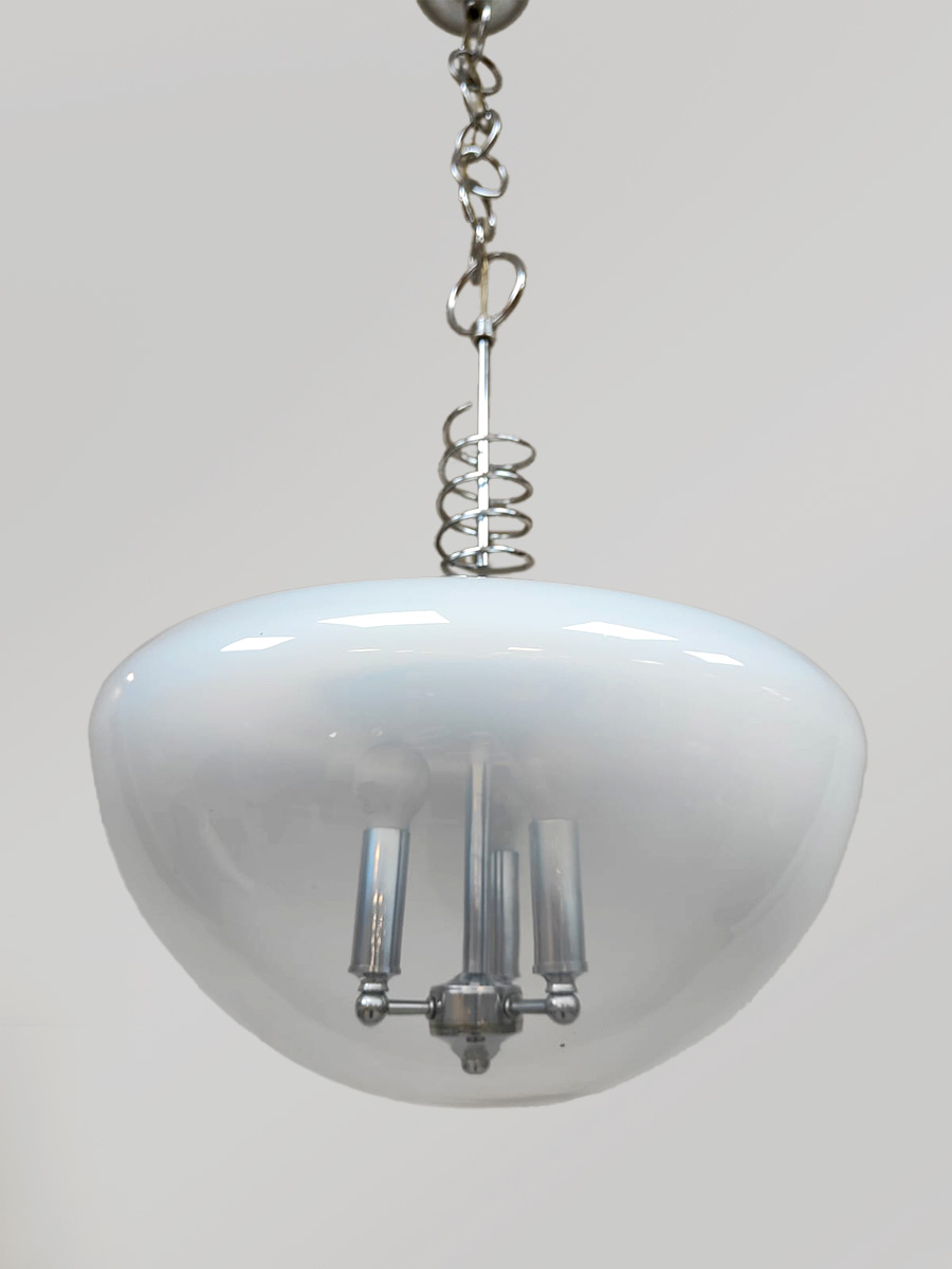 Vintage Italian design Murano pendant lamp hanglamp 1970