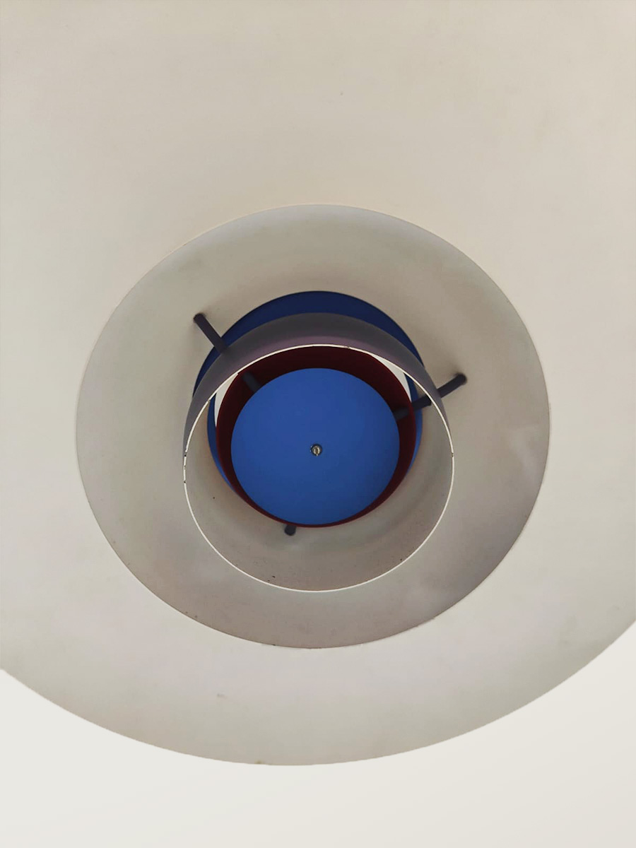 Vintage PH5 pendant lamp hanglamp Poul Henningsen Louis Poulsen 1950s