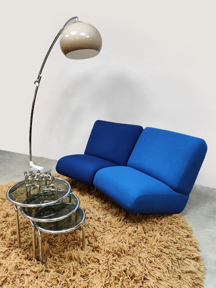Vintage modular sofa chairs modulaire elementen bank fauteuils Theo Ruth Artifort