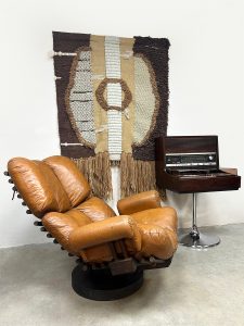 Vintage rare Koala lounge chair O.F. Blaha 1960s