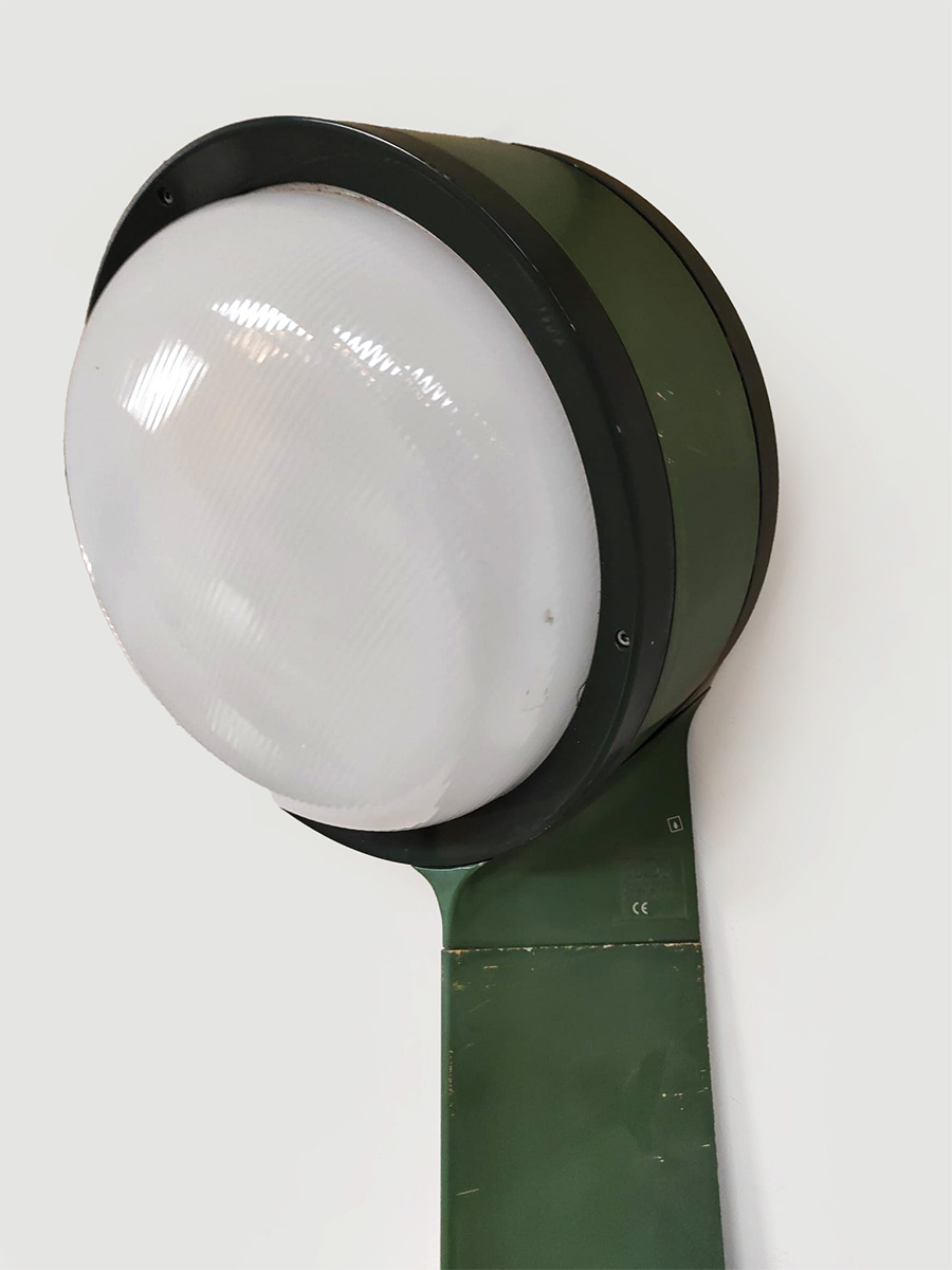 Vintage XXL Tamburo outdoor lamps Tobia & Afra Scarpa Flos 1970s