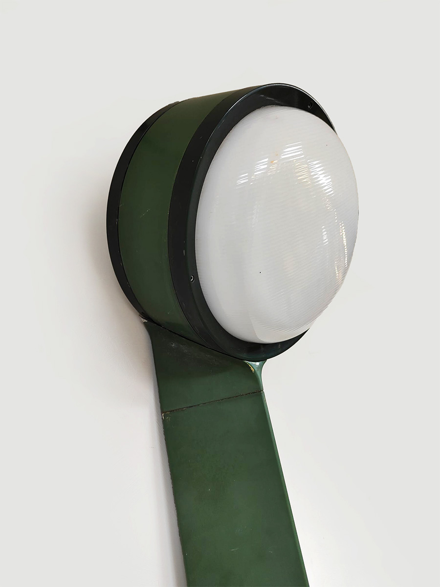 Vintage XXL Tamburo outdoor lamps Tobia & Afra Scarpa Flos 1970s