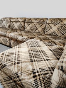 Vintage modular sofa 'Checkered dessin'